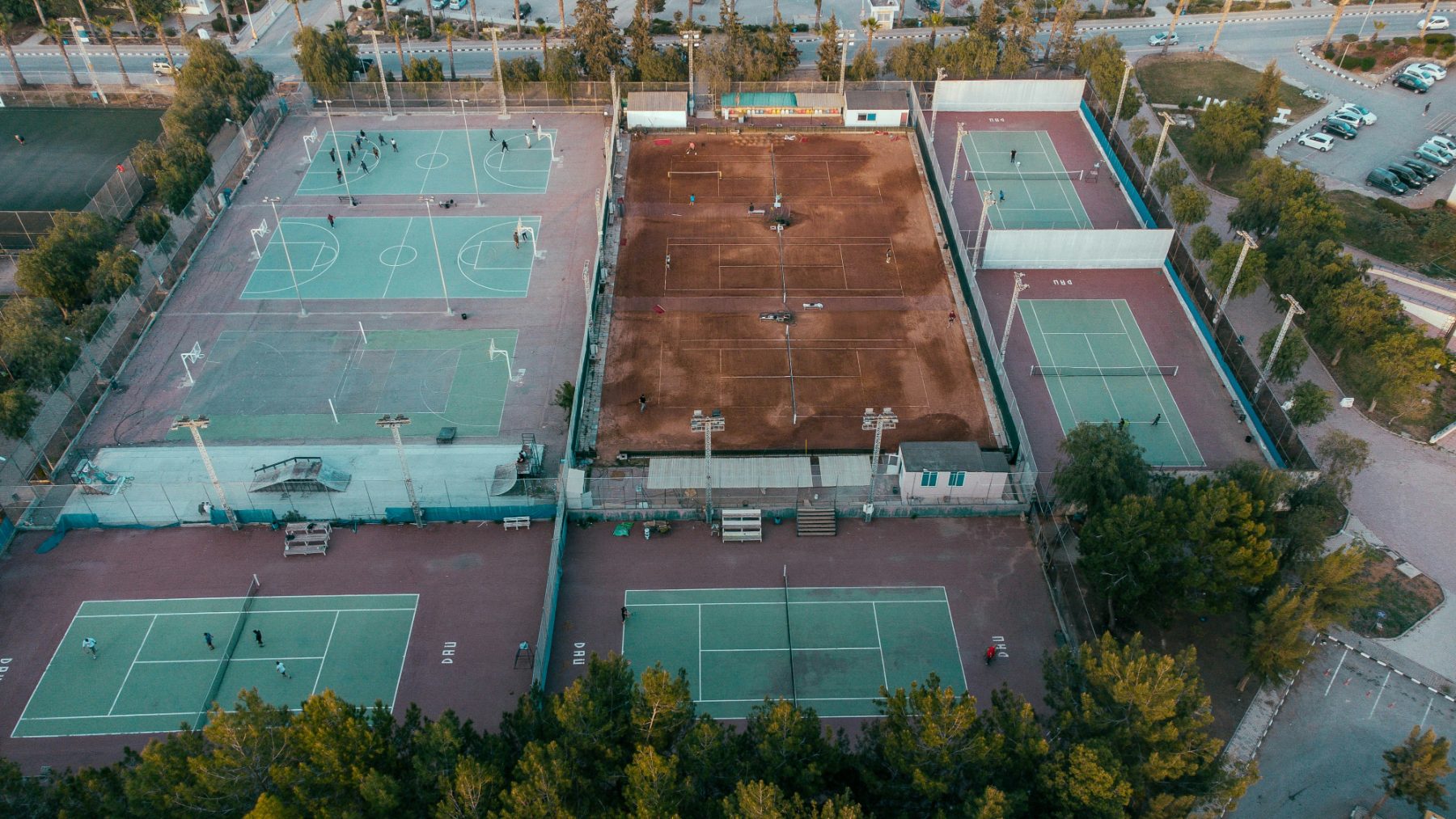 Multi-Sport Court Construction